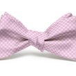 Load image into Gallery viewer, Houndstooth: Bow Tie - Pink/White