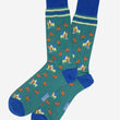 Load image into Gallery viewer, Fox in the Hen House: Socks - Green
