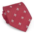 Load image into Gallery viewer, Fleur de Lis: Tie - Coral