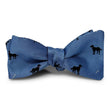 Load image into Gallery viewer, Black Lab: Bow - Light Blue