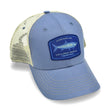 Load image into Gallery viewer, Tarpon: Badged Trucker Cap - Shoal Blue