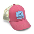 Load image into Gallery viewer, Black Lab: Badged Trucker Cap - Port Side Red