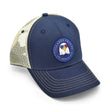 Load image into Gallery viewer, Bald Eagle: Badged Trucker Cap - Navy