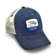 Load image into Gallery viewer, Looking Fly: Badged Trucker Cap - Navy