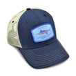 Load image into Gallery viewer, American Marlin: Badged Trucker Cap - Navy