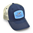 Load image into Gallery viewer, Pointer Surfer: Badged Trucker Cap - Navy