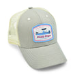 Load image into Gallery viewer, Skiff Dogs Logo: Badged Trucker Cap - Cattail