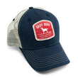 Load image into Gallery viewer, Hang Ten Hound: Badged Trucker Cap - Navy
