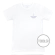 Load image into Gallery viewer, Rainbow Row: Toddler Short Sleeve T-Shirt - White