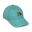 Load image into Gallery viewer, Looking Fly: Embroidered Twill Cap - Gulf Aqua