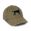 Load image into Gallery viewer, Black Lab: Embroidered Twill Cap - Driftwood