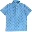 Load image into Gallery viewer, Oyster Affair: Upcycled Club Polo - Light Blue