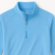 Load image into Gallery viewer, Skiff Dogs: Ocean Flex Quarter Zip - Tidal Blue