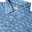 Load image into Gallery viewer, Drunken Crab: Upcycled Club Polo - Mid-Blue