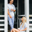 Load image into Gallery viewer, Oyster Affair: Lounge Pants - Mint