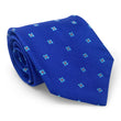 Load image into Gallery viewer, Bespoke Spring Blooms: Tie - Blue/Aqua