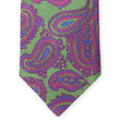 Load image into Gallery viewer, Paisley: Tie - Green/Pink