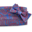 Load image into Gallery viewer, Paisley: Cummerbund Set - Lavender/Aqua