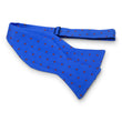 Load image into Gallery viewer, Square Foulard: Bow - Blue
