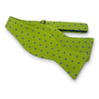 Load image into Gallery viewer, Square Foulard: Bow - Green/Blue