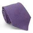Load image into Gallery viewer, Houndstooth: Tie - Navy/Pink