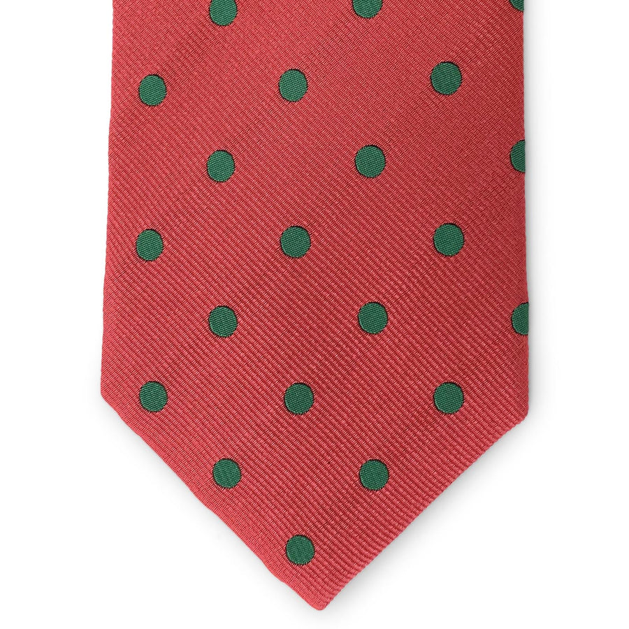 Spaced Dots: Tie - Red