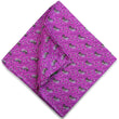 Load image into Gallery viewer, American Made Collared Greens Pocket Squares Purple Made in the USA