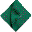 Load image into Gallery viewer, American Made Collared Greens Pocket Squares Green Made in the USA