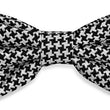 Load image into Gallery viewer, Houndstooth: Boys Bow Tie - Black/White