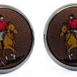 Load image into Gallery viewer, In the Pinks: Cufflinks - Brown