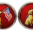 Load image into Gallery viewer, Dogs Love America: Cufflinks - Red