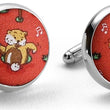 Load image into Gallery viewer, Bushwood Boogie: Cufflinks - Coral