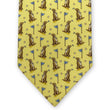 Load image into Gallery viewer, Dogleg on Six: Tie - Yellow/Chocolate