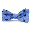 Load image into Gallery viewer, Black Lab Heaven: Bow Tie - Light Blue