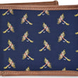 Load image into Gallery viewer, American Made Collared Greens Wallets Navy Made in the USA