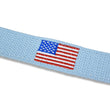 Load image into Gallery viewer, Star Spangled: Embroidered Belt - Light Blue