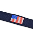 Load image into Gallery viewer, Star Spangled: Embroidered Belt - Navy