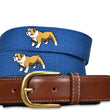 Load image into Gallery viewer, Bulldog Buddies: Embroidered Belt - Royal Blue