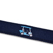 Load image into Gallery viewer, Sunday Drive: Embroidered Belt - Navy