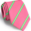 Load image into Gallery viewer, American Made Collared Greens Tie Coral Made in the USA