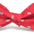 Load image into Gallery viewer, American Flag Club: Bow Tie - Red