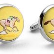 Load image into Gallery viewer, And They're Off: Cufflinks - Yellow