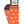 Load image into Gallery viewer, American Made Collared Greens Socks Orange Made in the USA
