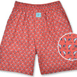 Load image into Gallery viewer, Gone Fishin': Boxers - Coral (S)