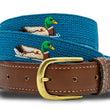 Load image into Gallery viewer, Sitting Duck: Embroidered Belt - Royal Blue