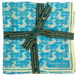 Load image into Gallery viewer, Gator Golf: Cotton Pocket Square - Light Blue