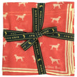 Load image into Gallery viewer, Lab Life: Cotton Pocket Square - Coral