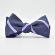 Load image into Gallery viewer, Boardroom Stripe: Bow Tie - Navy