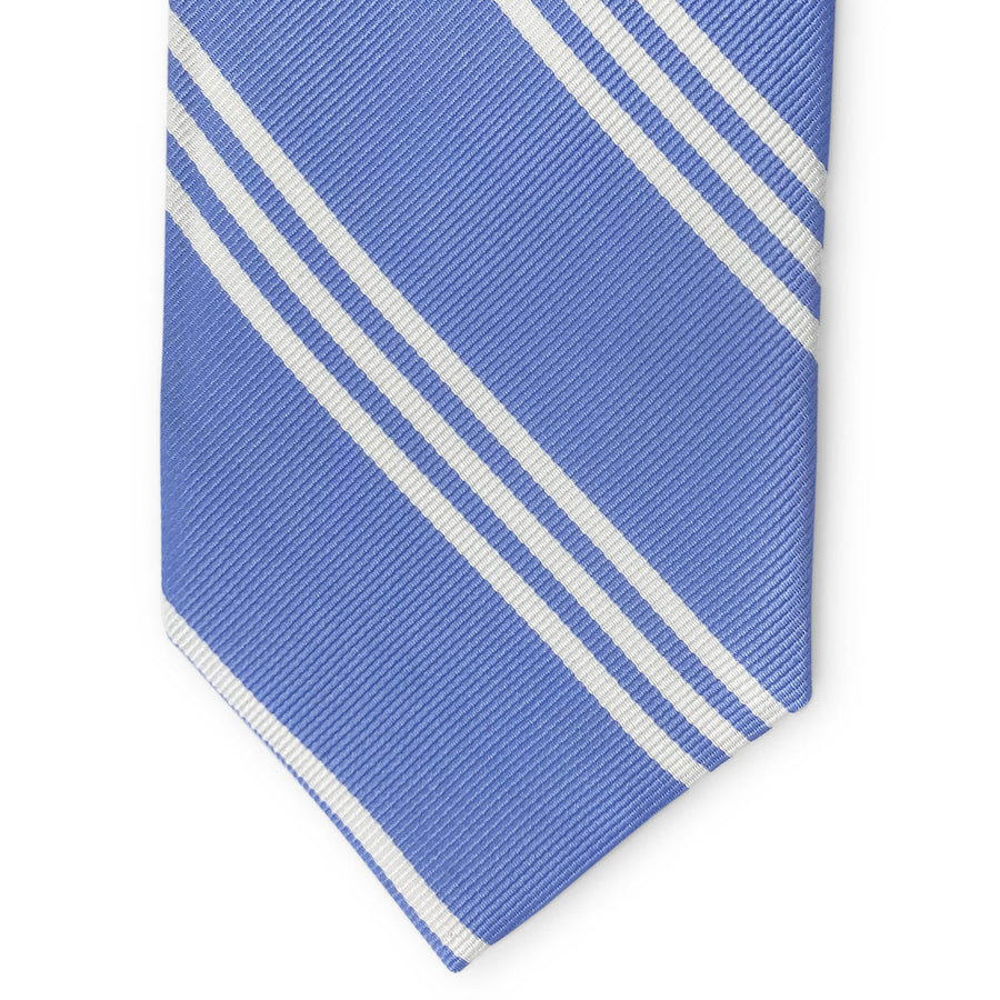 College Collection Stripes: Tie - Blue/White