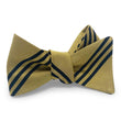 Load image into Gallery viewer, College Collection Stripes: Bow - Gold/Black
